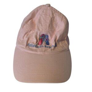 Rehoboth Beach Delaware Pink Beach Baseball Cap